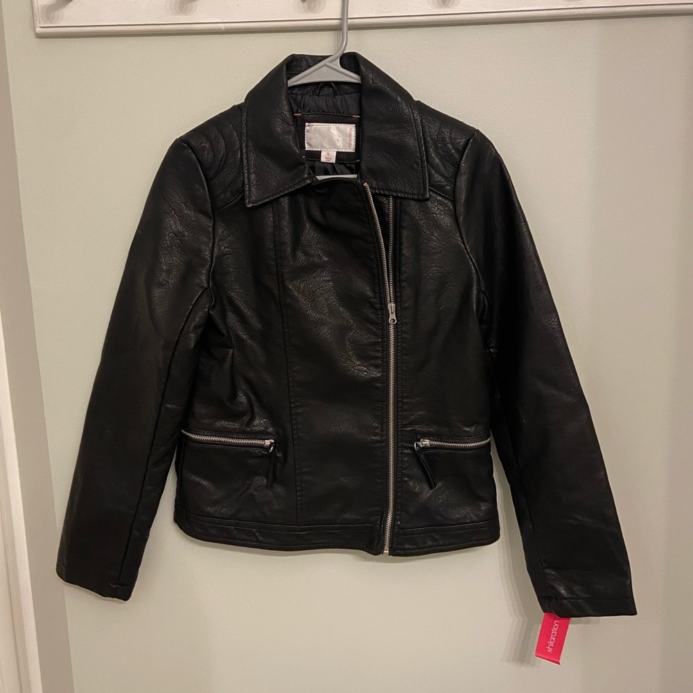 Youth XL Faux Leather Jacket